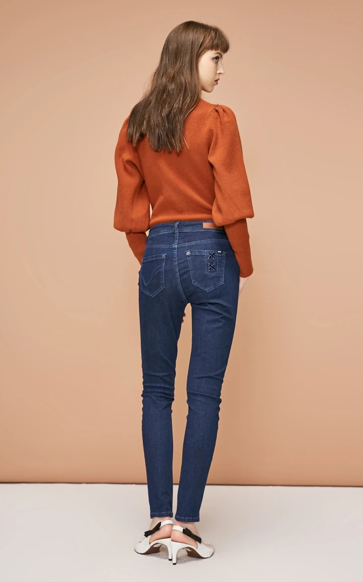 Только женские летние новые узкие джинсы с разрезами для ног | 118332526