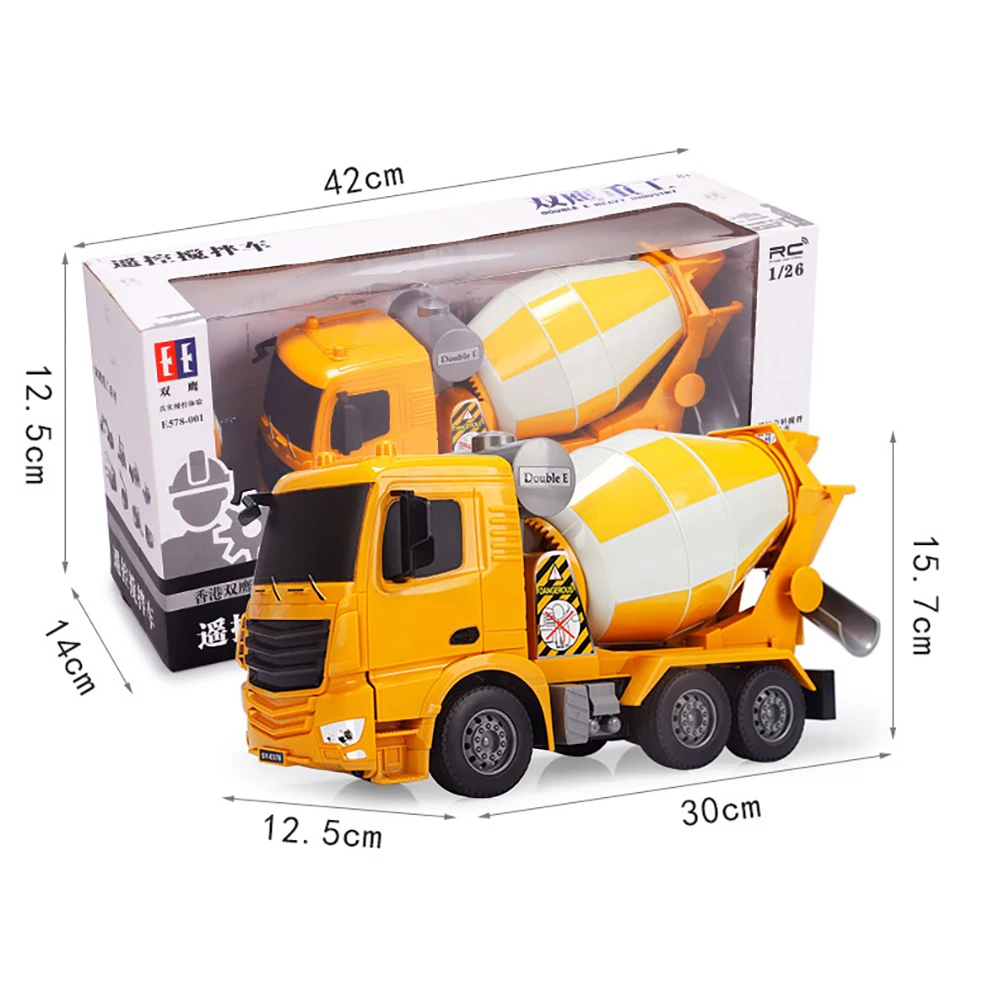 RC Truck Engineering Vehicle Model Controlled Electric car Controlled Remote Control Mixer Truck children toy boy 8 years Gift 6