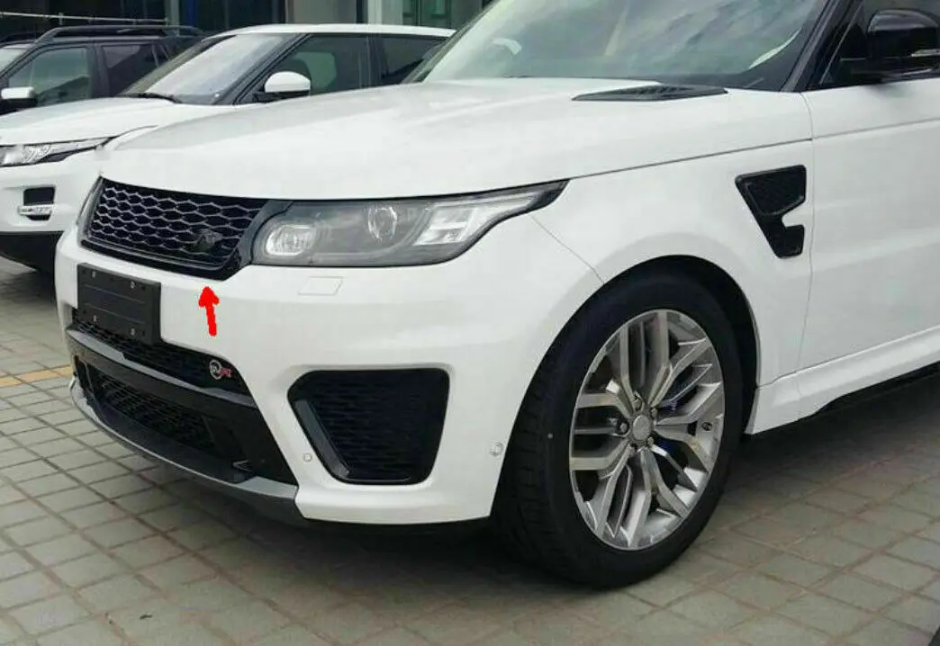 Модификация автомобиля, автомобильные аксессуары, Черная передняя решетка, сменная Накладка для Land Rover Range Rover Sport