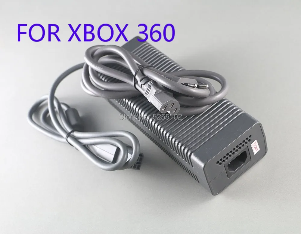 

Вилка европейского и американского 110V & 175W 110V & 203W 220V & 175W AC Мощность адаптер зарядного устройства для XBOX 360 Xbox 360 Питание для Xbox 360 жира