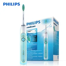Philips HX6711 Sonicare электрическая зубная щетка Здоровый Белый легко оставаться с 31000 р/м 2 режима интеллектуальное время Водонепроницаемый