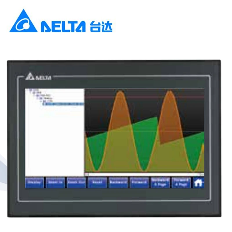 Операционная панель Delta HMI DOP-110CS 10," 1024X600 256MB Оперативная память 10,1 дюймов TFT ЖК-дисплей 800 МГц ARM MCU сенсорный Экран RS232 RS422 RS485 USB хоста клиента