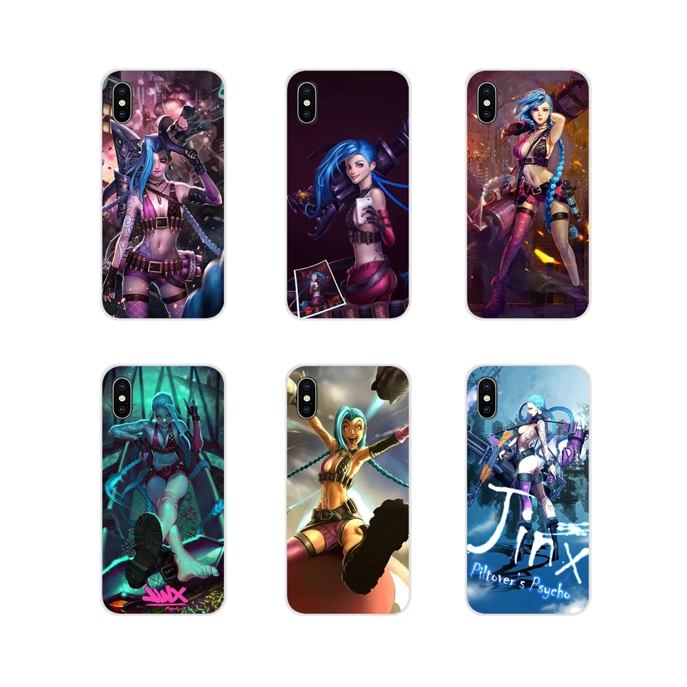 Силиконовый чехол для телефона League Legends lol Jinx Zed Oneplus 3T 5T 6T Nokia 2 3 5 6 8 9 230 3310 1 7 Plus 2017 2018