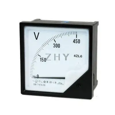 

AC 450V Analog Volt Voltage Panel Meter Voltmeter Gauge Tool 42L6