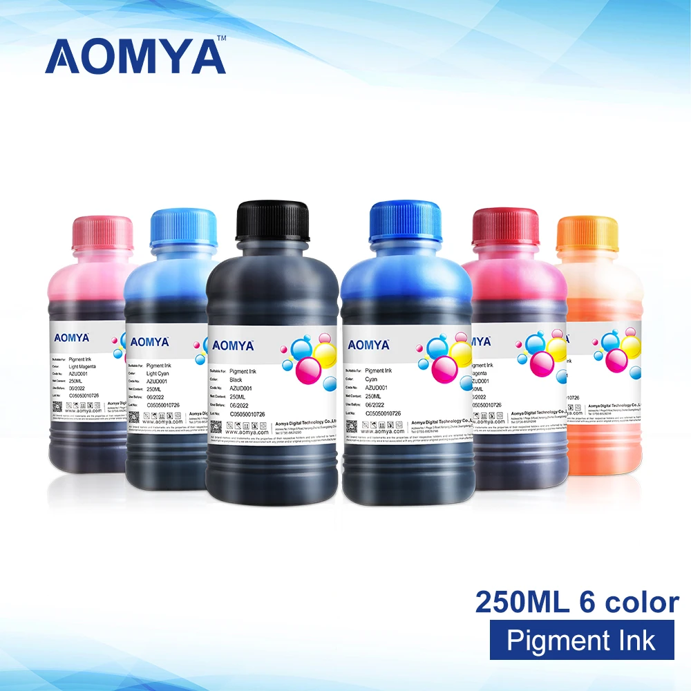 Aomya8C * 250Ml Inchiostro A Pigmenti Specializzato Di Alta Qualità Per Stampante Epson R2000 950 960 2100 2200 R1800 R1900 R2400 R2880 R3000!