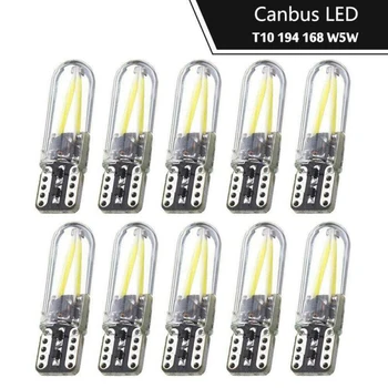 

10Pcs License Plate Light Glass Replacement Parts Accessories 6500-7000K