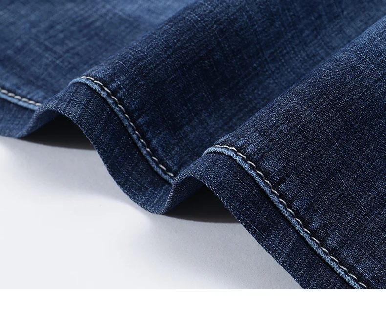 KSTUN Summer Jeans for Men Stretch Light Blue Denim Pants Slim Straight Regular Fit Casual Men's