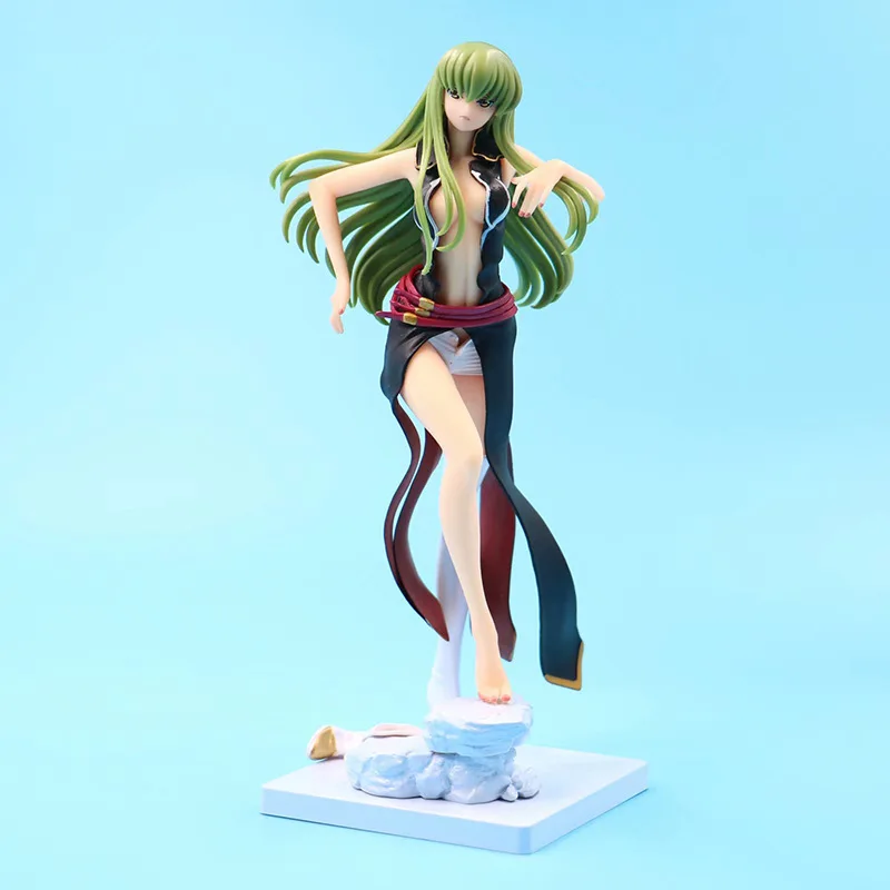 21cm New Arrival Anime Code Geass R2 Lelouch of The Rebellion C.C. Sexy Girls Decoration Model PVC Action Figure Collectible Toy (7)