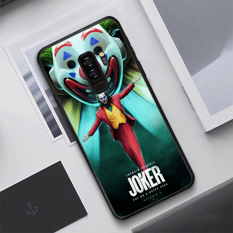 Страшная пленка Joker Joaquin, черные мягкие ТПУ чехлы для телефонов samsung Galaxy S10 S10PLUS S8 S9 Plus note 8 S7Edge note 9