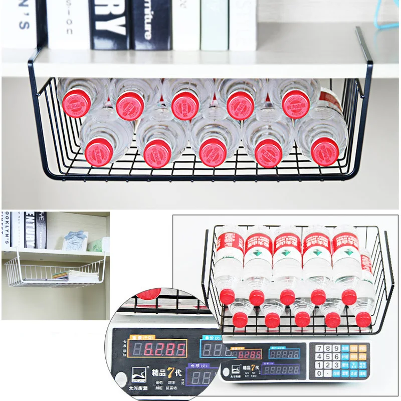Корзина для хранения холодильника, кухонный стеллаж для хранения, органайзер для полки шкафа