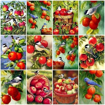 

Evershine 5D DIY Diamond Painting Bird Cross Stitch Full Square Round Diamond Embroidery Animal Rhinestones Pictures Home Decor