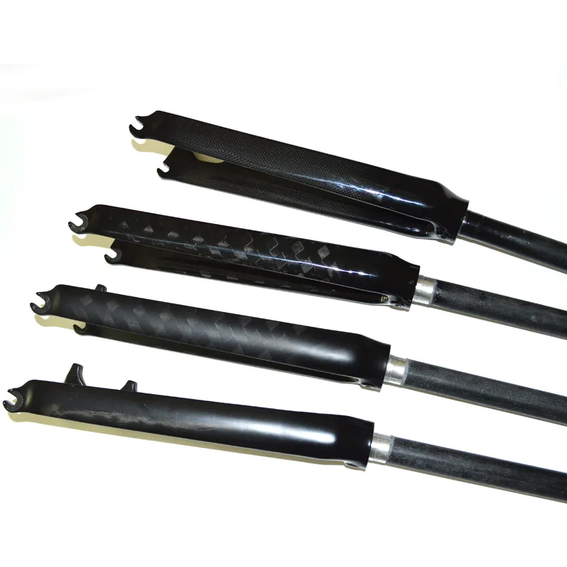 

Non-Standard Carbon Fiber Highway Bicycle Front Fork Disc Brakes Carbon Aluminum Front Fork 700cc Hard Fork 3 K/12 K/UD Carbon P