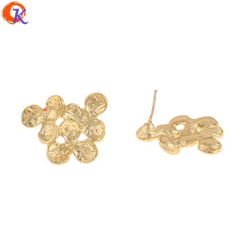 

Cordial Design 100Pcs 17*22MM Jewelry Accessories/Earring Findings/Hand Made/Flower Shape/DIY/Jewelry Making/Earrings Stud