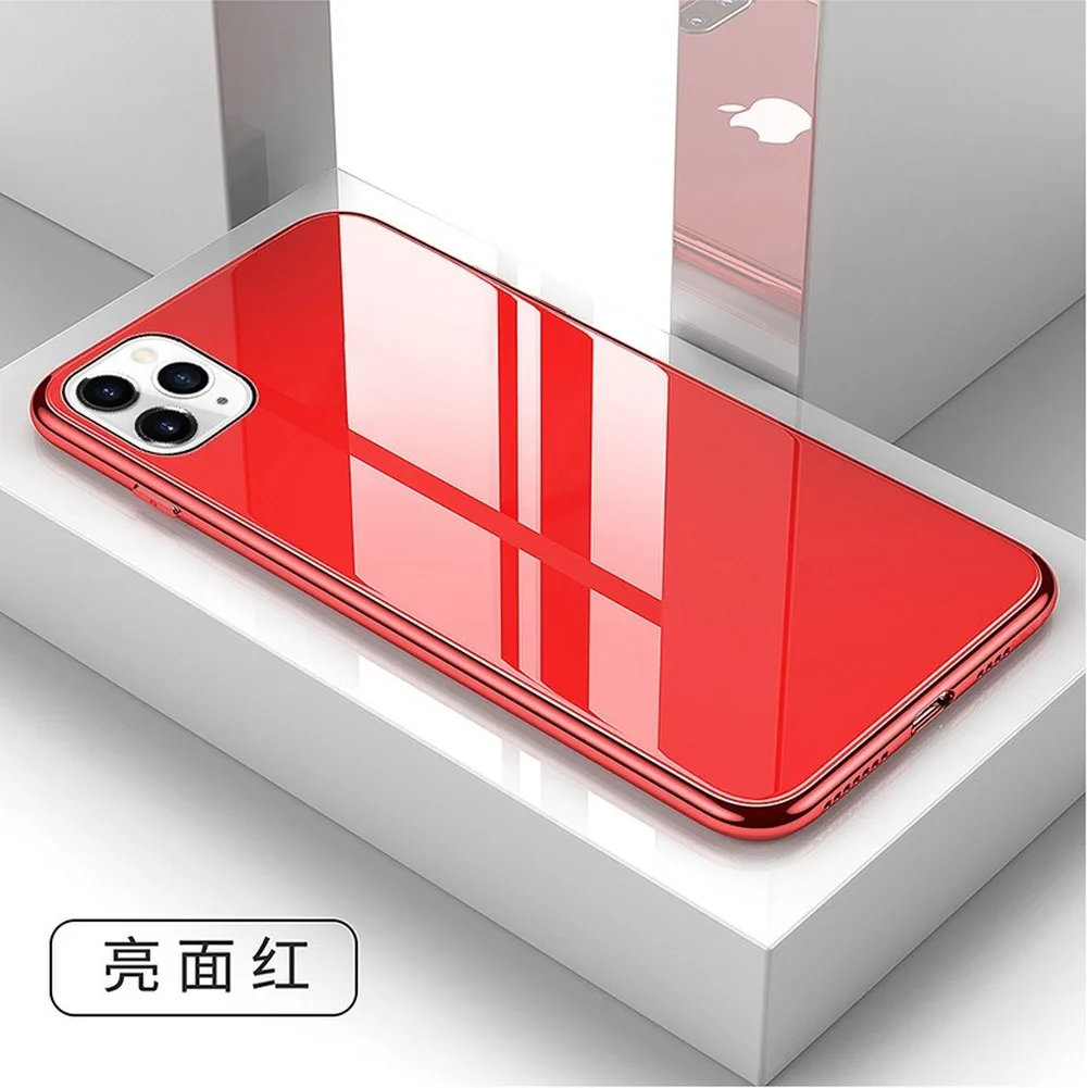Прозрачный чехол для IPhone 11 Pro Max X XS Max противоударный чехол-бампер для IPhone 6 6S 7 8 Plus Защита задняя крышка Funda