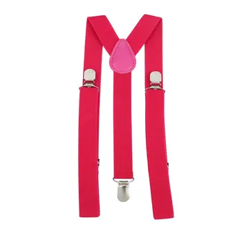 

Adjustable Elasticated Adult Suspender Straps Y Shape Clip-on Men's Suspenders 3 Clip Pants Braces For Women Belt Straps