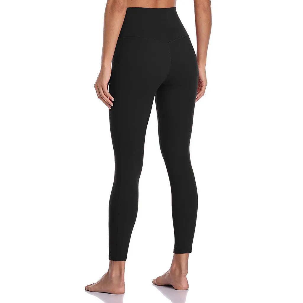 Leggings Women Casual Solid Color Slim Hips Push Up Fitness Loose Leggins Mujer Pants Wide Leg Sports Pants Pantalones De Mujer best leggings for women