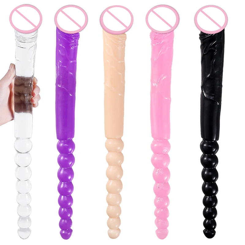 Анальные шарики штепсельная вилка с реалистичный пенис Для женщин из мягкого