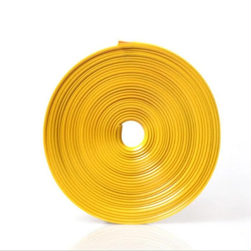 CARPRIE 8 Meter Roll Car Wheel Hub Tire Sticker Car Decorative Styling Strip Wheel Rim Cover Tire Protection Care 90730