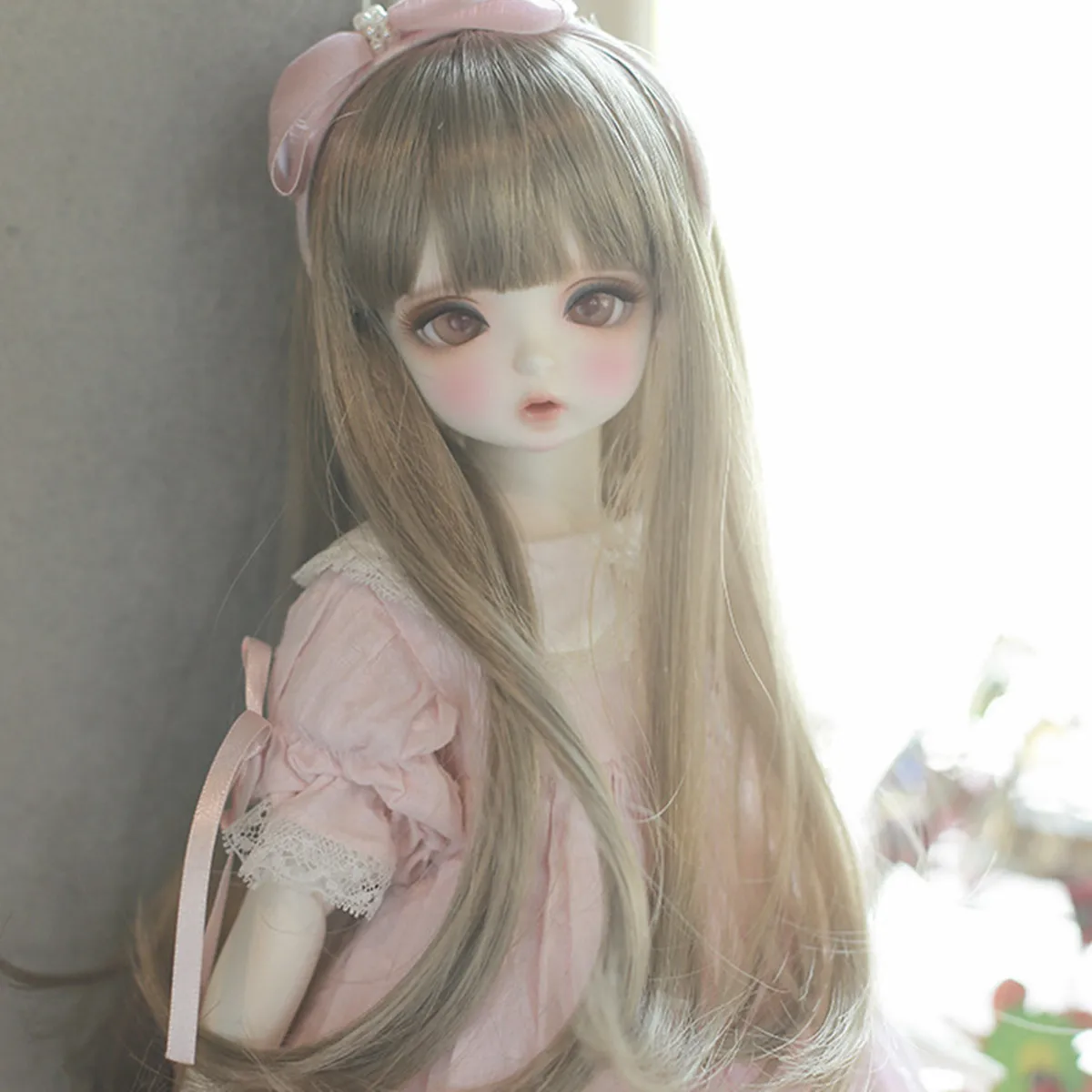 1/4 BJD SD Doll Girl Doll Hathaway Resin Ball-Jointed Doll Free Face Up+Eyes 