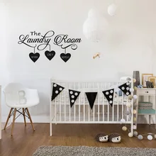 Импортные товары стиль Прачечная Креативные украшения резные наклейки на стену поколение жира DW75