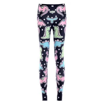 

2018 Fitness Leggings Women Sporting Printed 3D Bandage Workout Leggings For Women Elastic Trousers Slim Pants