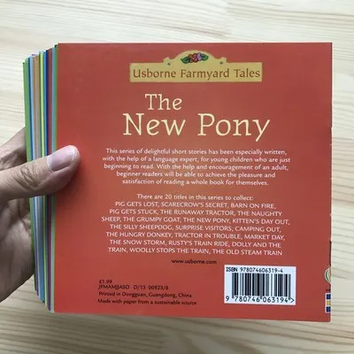 Random choose 5pcs/set 15x15cm Best Picture Books Children Baby famous Story English Farmyard Tales Series Farm story 3 Random choose 5pcs/set 15x15cm Best Picture Books Children Baby famous Story English Farmyard Tales Series Farm story 3