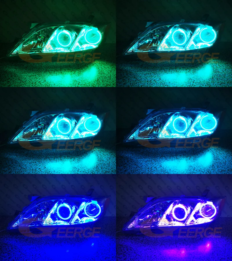 Для Toyota Camry V40 pre facelift 2006 2007 2008 2009 RF remote Bluetooth APP многоцветный ультра яркий RGB