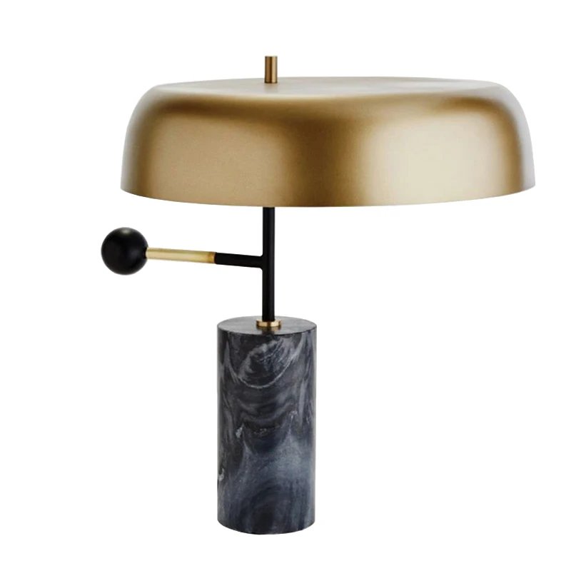 Italy design marble table lamp new design table light luxury table light E27 mable lighting hotel lighting