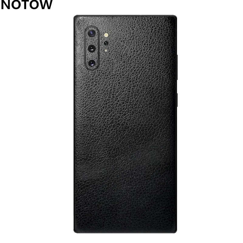 

NOTOW Fashion leather PVC Sticker Wrap Skin Mobile Back Paste Protective Film For Samsung Galaxy Note10/Note10Plus/Note8/A70/A50