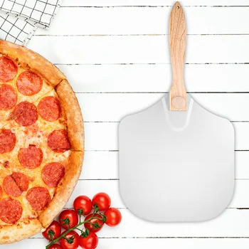 

Paddle Transfer Chef Spatula Pizza Peel Oven Folding Cake Shovel Bread Lifter Home Kitchen Non Stick Wood Handle Baking Tool
