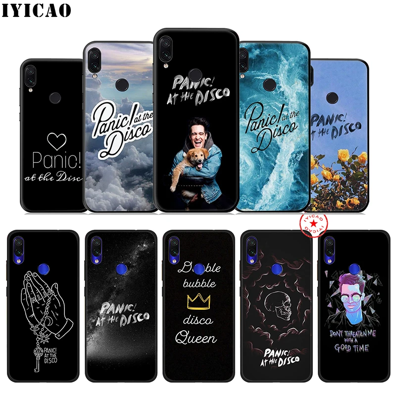 Panic at the Disco Soft Case for Xiaomi Redmi Note 8 7 6 5 Pro 5A 4X Prime Silicone |