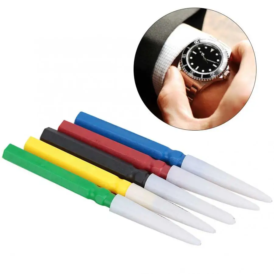 5 шт. смазка масленка масляная булавка Ручка иглы прецизионный лубрикатор масляная тарелка набор Часовщик часы заправка Ремонт набор инструментов