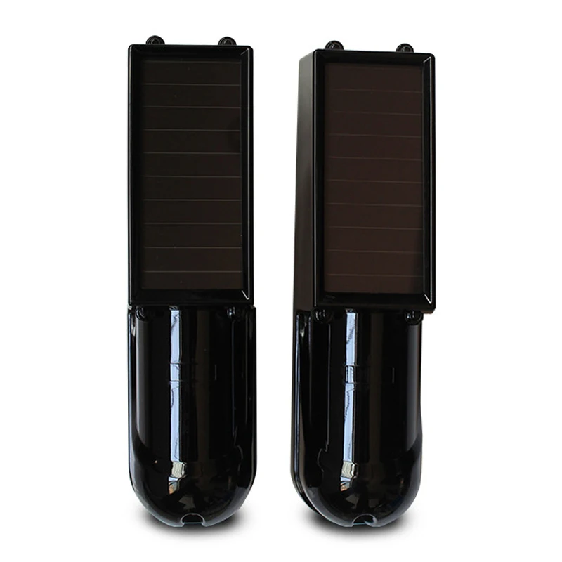  New 100 Meter Wireless 433 Solar Power Panel Passive Infrared Beam Detector Smart Home Security Ala - 4000599843120