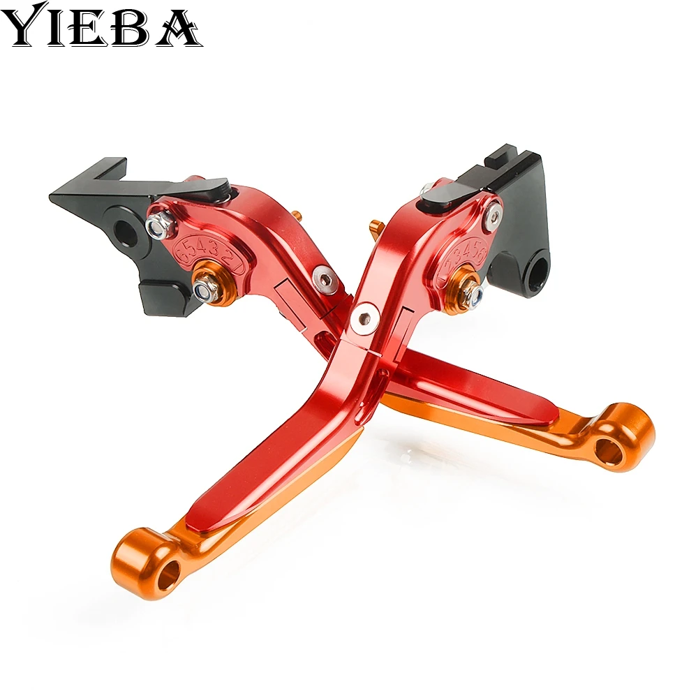 Мотоцикл с ЧПУ алюминиевая Тормозная ручка регулируемые складные тормозные рычаги сцепления для YAMAHA YZF R3 YZFR25 MT03