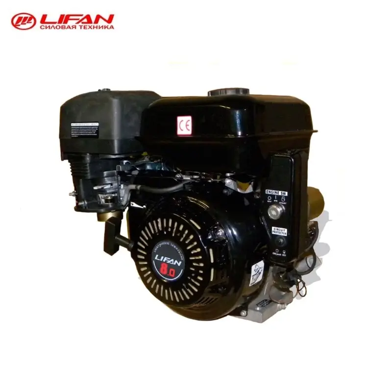 Двигатель бензиновый (8 л.с.) Lifan 173FD | Инструменты
