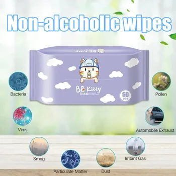 

Antibacterial Wet Wipe Tissue Clean Hand Health Care 80 Wipe/Pack 100 Percent Bacteria Free Wet Wipe non-woven Material Dropship