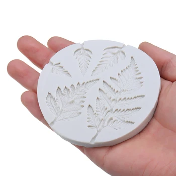 

DIY Cake Molds Bakeware Decorating Tools 3D Round Leaves Shape Silicone Mold Handmade Fondant Cookies Chocolate Mould Kitchen