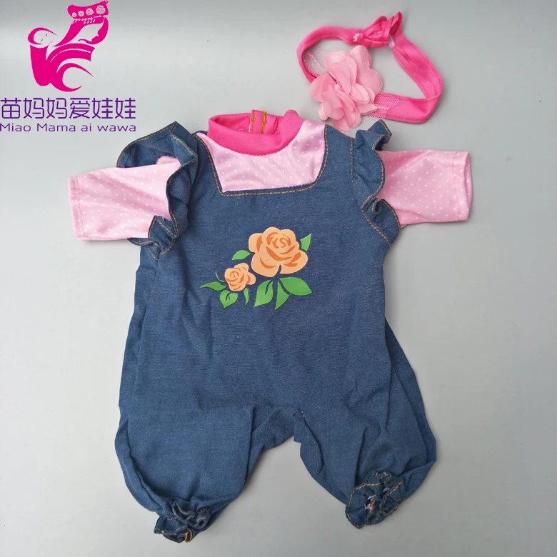18 дюймов куклы одежда зима фиолетовый мех пижамы наборы для 1" 43 см reborn baby doll толстая зимняя одежда девочка игрушки подарки - Цвет: A2