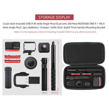 

Hard EVA Carrying Case Handbag Portable Storage Bag for Insta360 ONE R 4K Camera