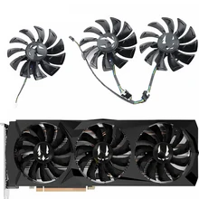 Ventilateur de refroidissement pour carte graphique ZOTAC GeForce RTX 3070 Ti 3080 3090, cpu RTX3080 RTX3090, 4 broches, 3 pièces