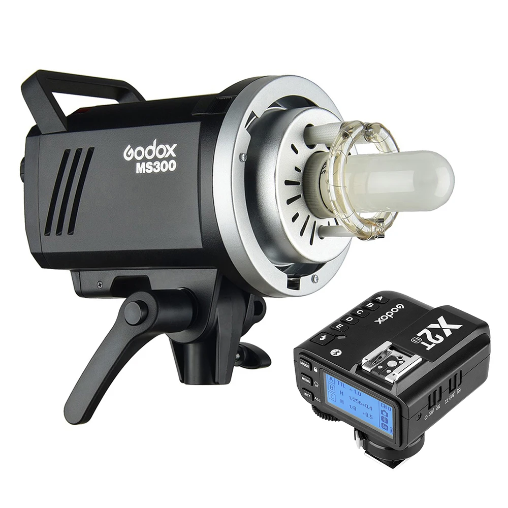Godox MS300 студийная вспышка 300Ws GN58 5600K 150W моделирующая лампа Bowens Mount+ X2T-N i-ttl Flash триггер для Nikon DSLR камеры