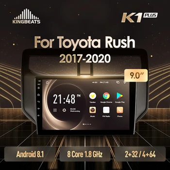 

KingBeats Android 8.1 Octa-Core head unit 4G in Dash Car Radio Multimedia Video Player Navigation GPS For Toyota Rush 2017 -2020