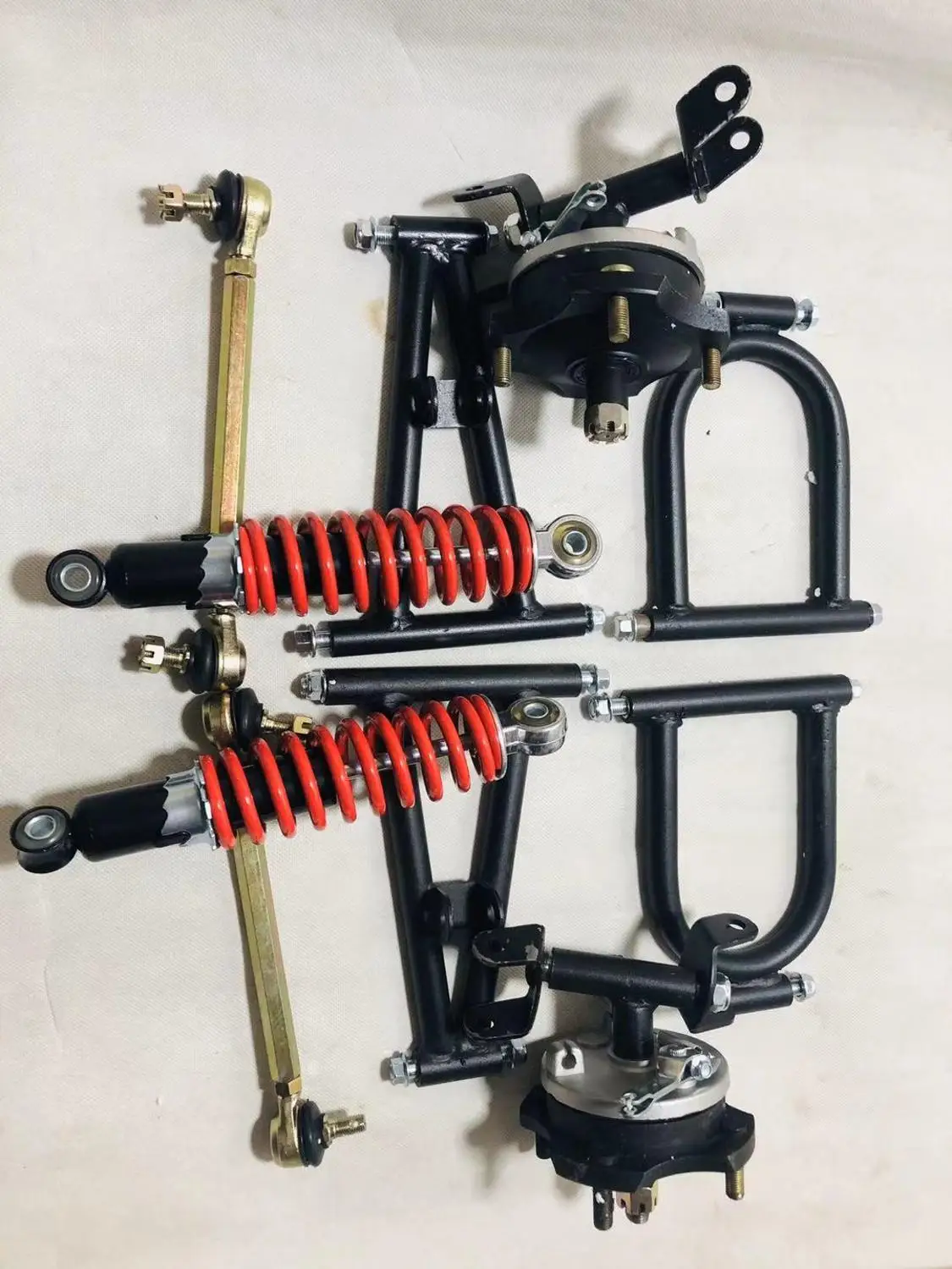 Квадроцикл GO KART KARTING DIY амортизаторы для мотоцикла передняя подвеска барабан