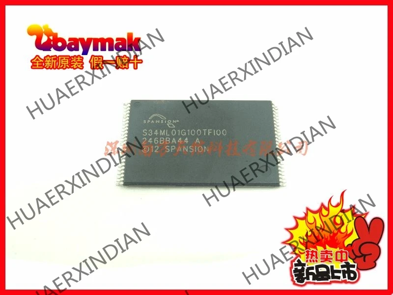 5 шт. новые и оригинальные S34ML01G100TFI000 TSOP48