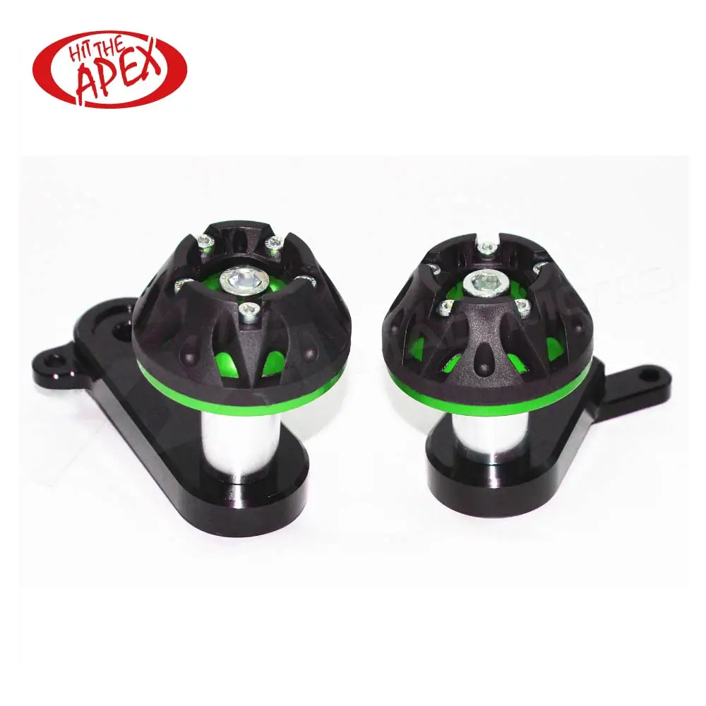 Для мотоциклов Kawasaki Ninja ZX6R 2009 2010 2011 CNC Ползунки высокого качества защита от