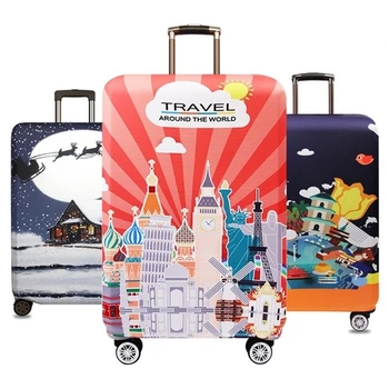 

The latest high-quality suitcase trolley case elastic protective cover for 18 to 32-inch suitcase shield travel accessories