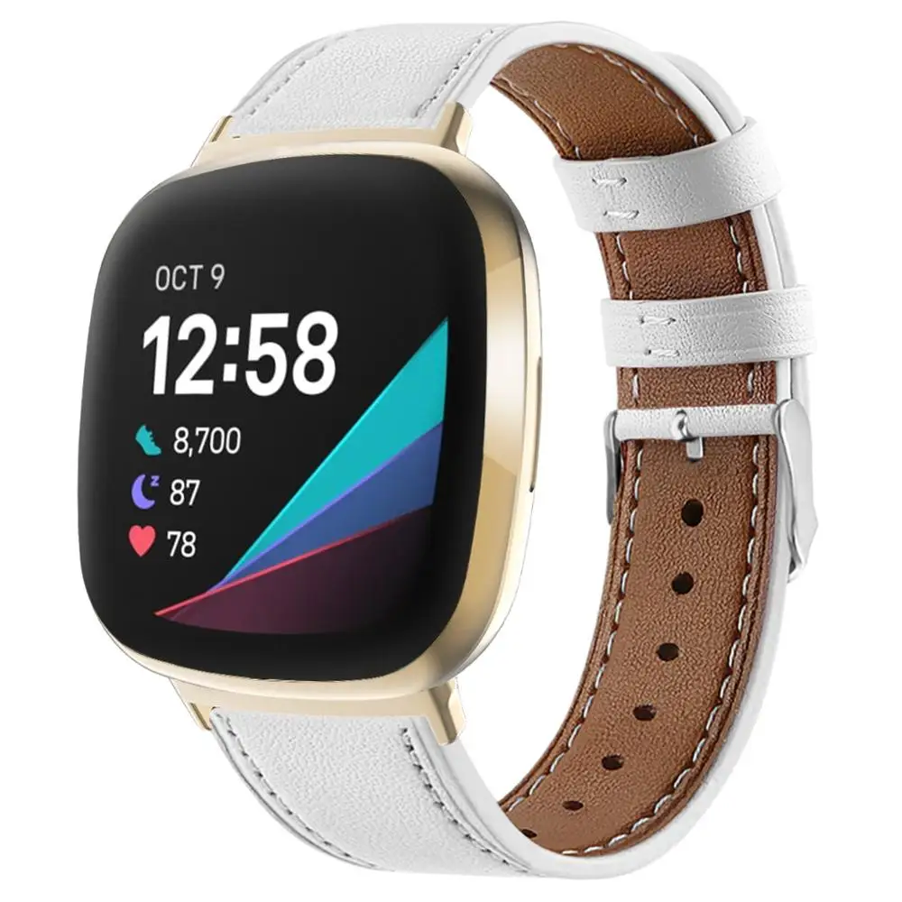 Classic Double-Sided Cowhide Leather Strap