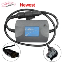 Mais novo tech2 candi módulo carro candi interface cabo tecnologia 2 candi módulo de diagnóstico automático cabo conector adaptador