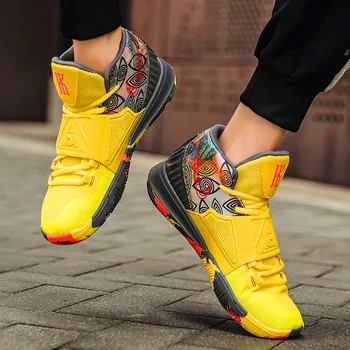 

2020 Men's lace-up sneakers breathable tide shoes rubber sole basketball shoes Fashion High quality Sneakers Zapatos De Hombre