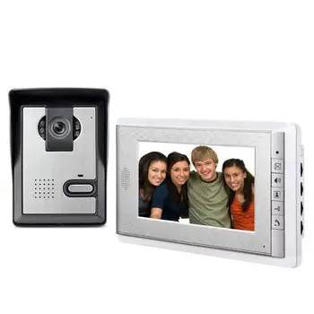 

7 Inch Monitor Video Door Phone Intercom System Doorbell Camera visual intercom doorbell Video Intercom doorphone for villa